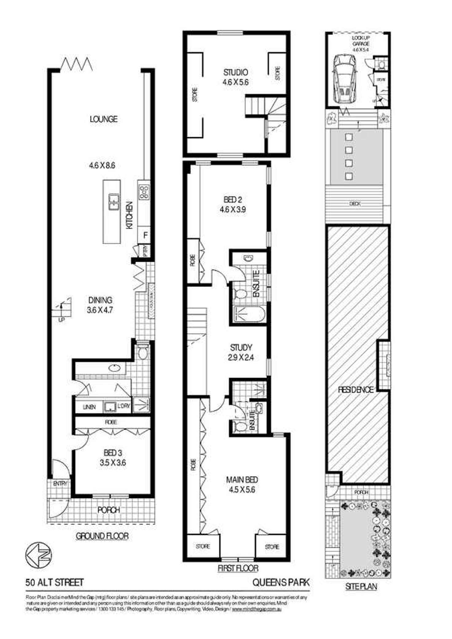 Floorplan of Homely house listing, 50 Alt Street, Queens Park NSW 2022