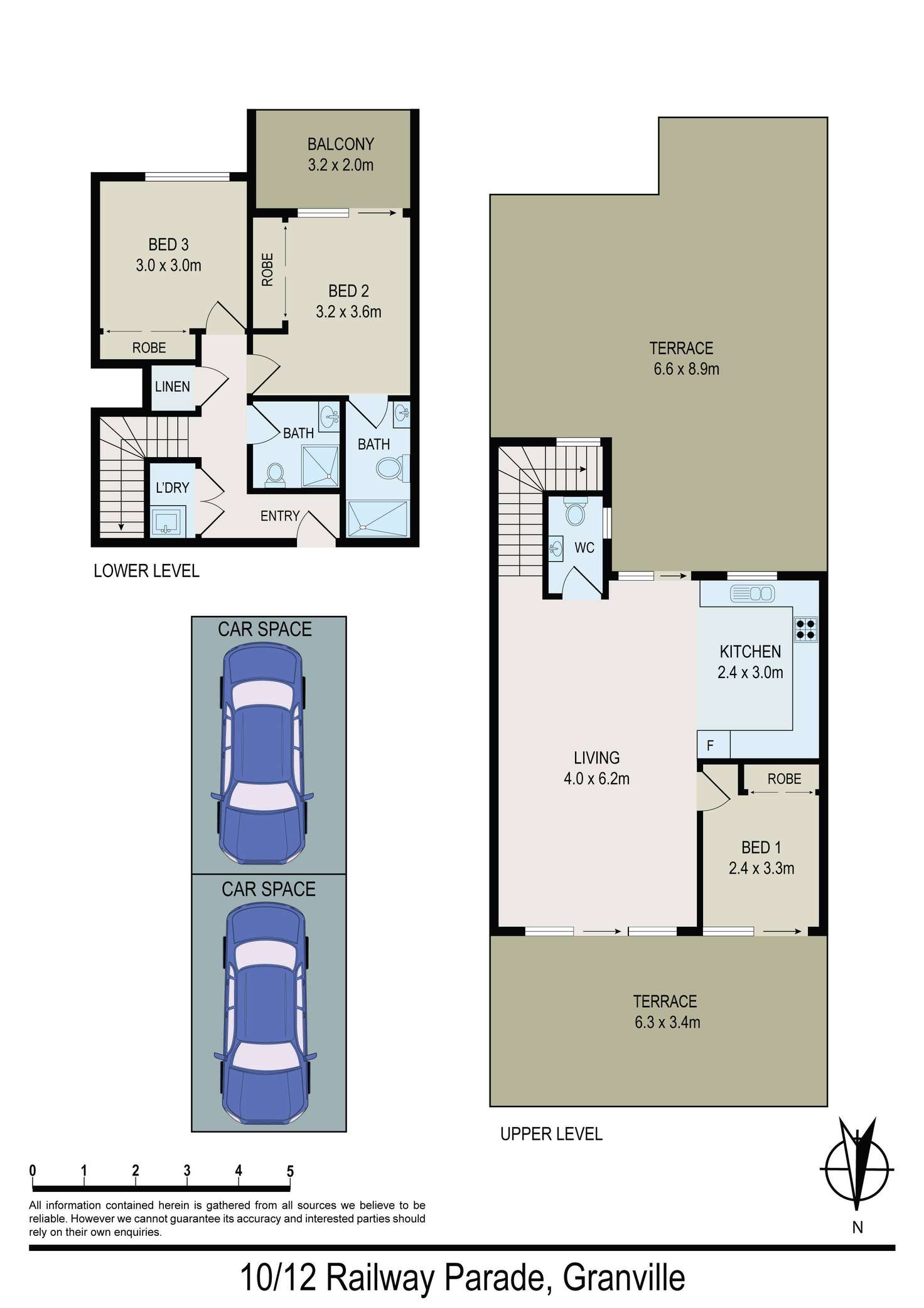 Floorplan of Homely unit listing, 10/12-22 Railway Parade, Granville NSW 2142