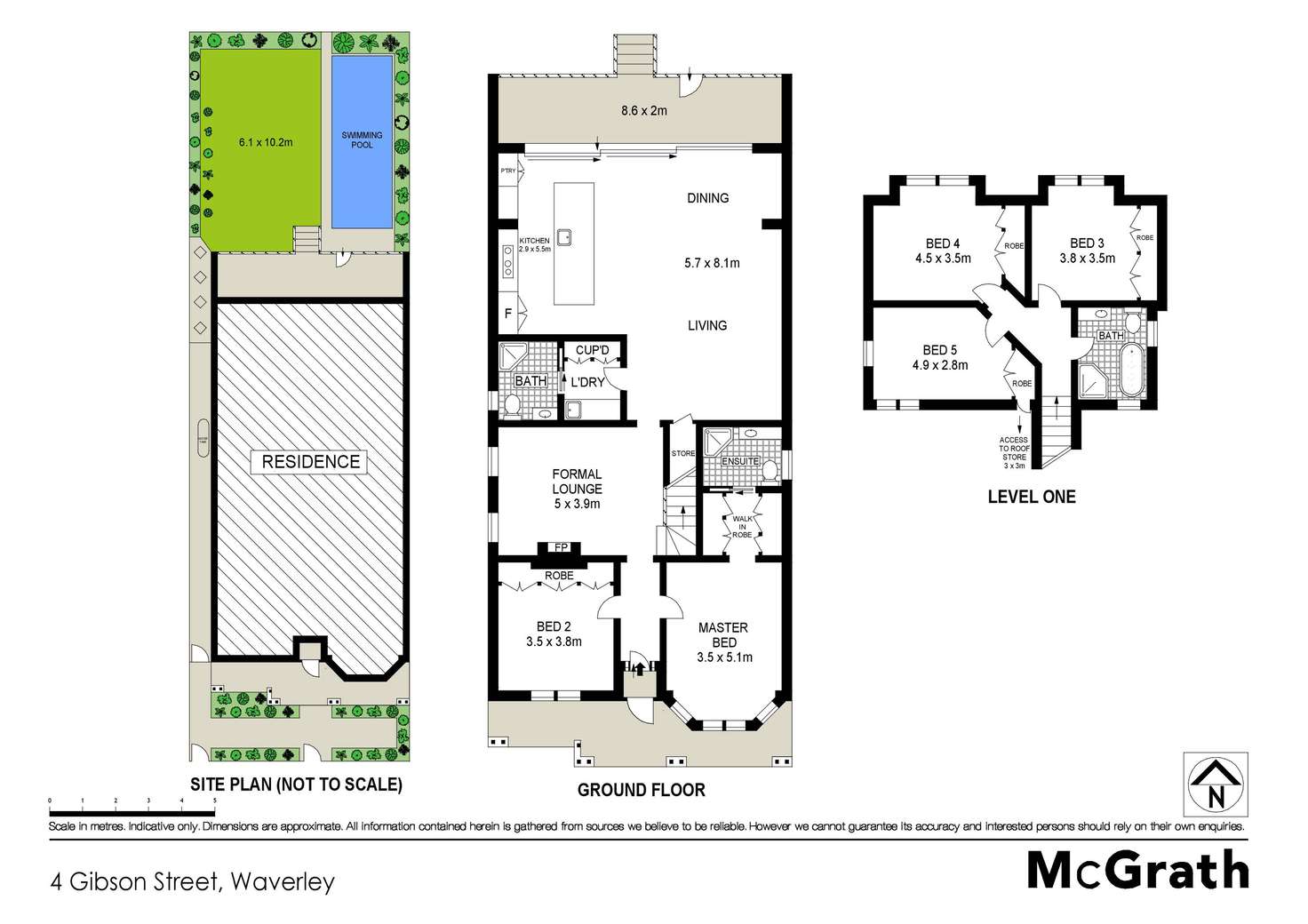 Floorplan of Homely house listing, 4 Gibson Street, Waverley NSW 2024