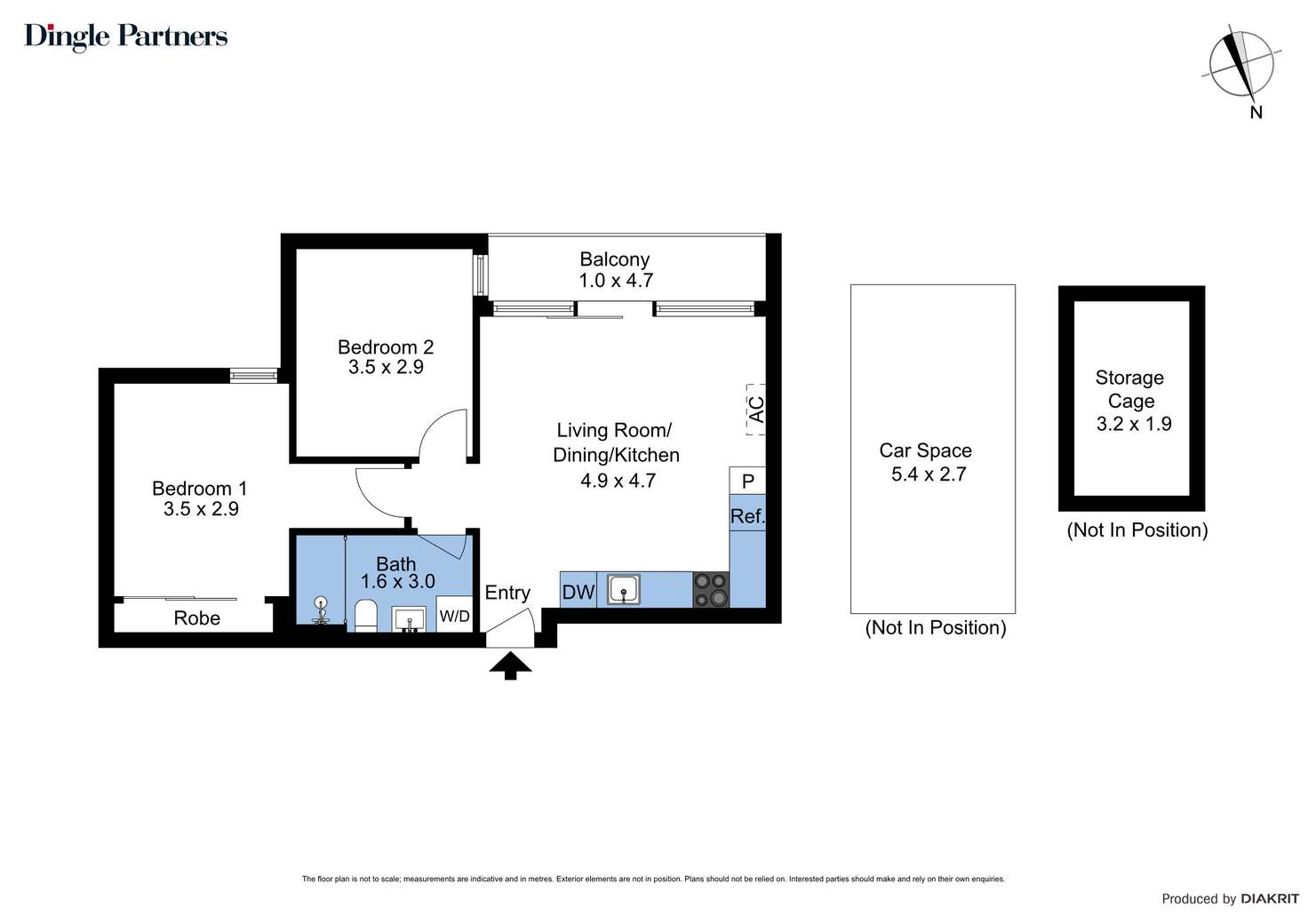 Floorplan of Homely apartment listing, 608H/12 Trenerry Crescent, Abbotsford VIC 3067