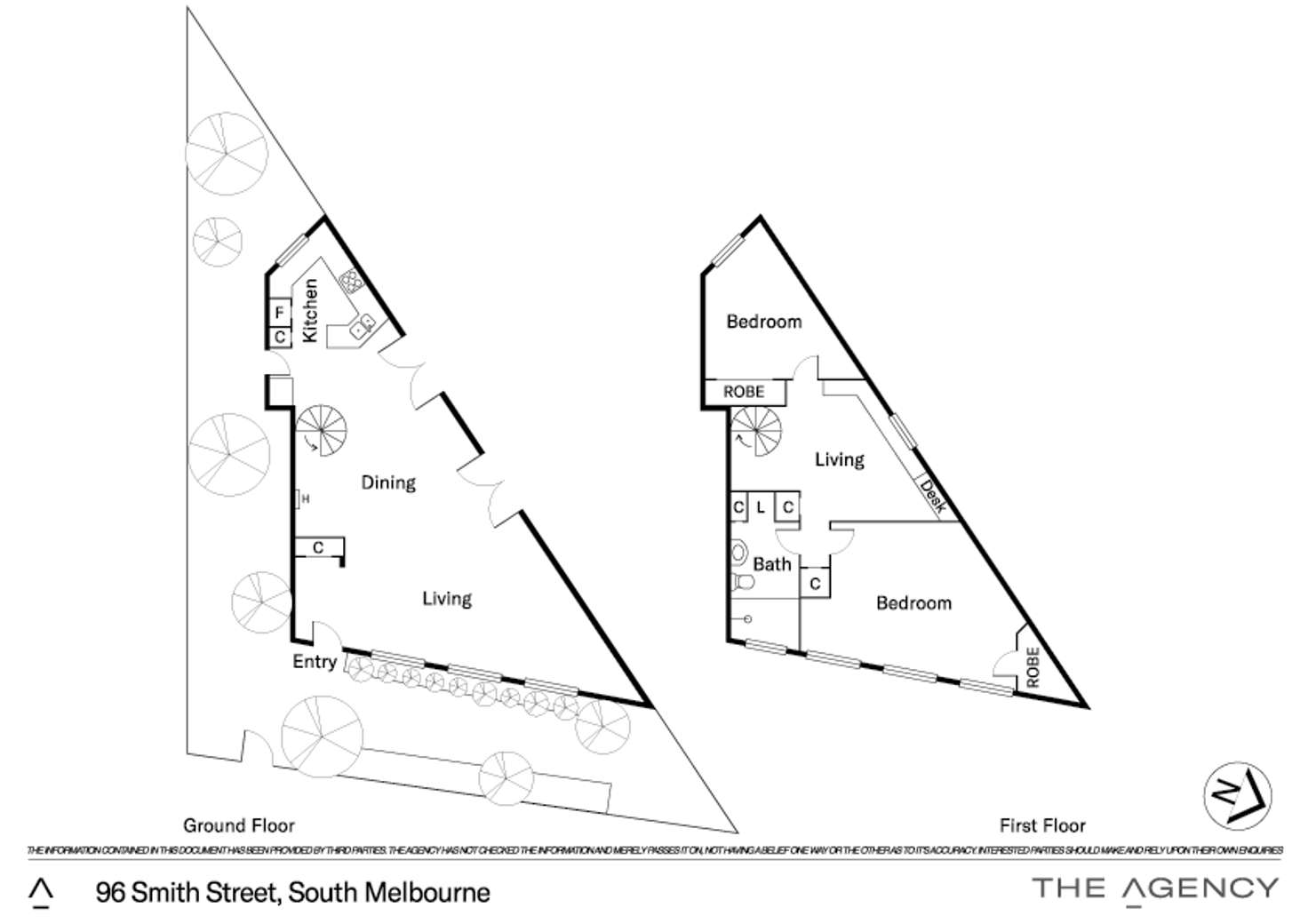 Floorplan of Homely house listing, 96 Smith Street, South Melbourne VIC 3205