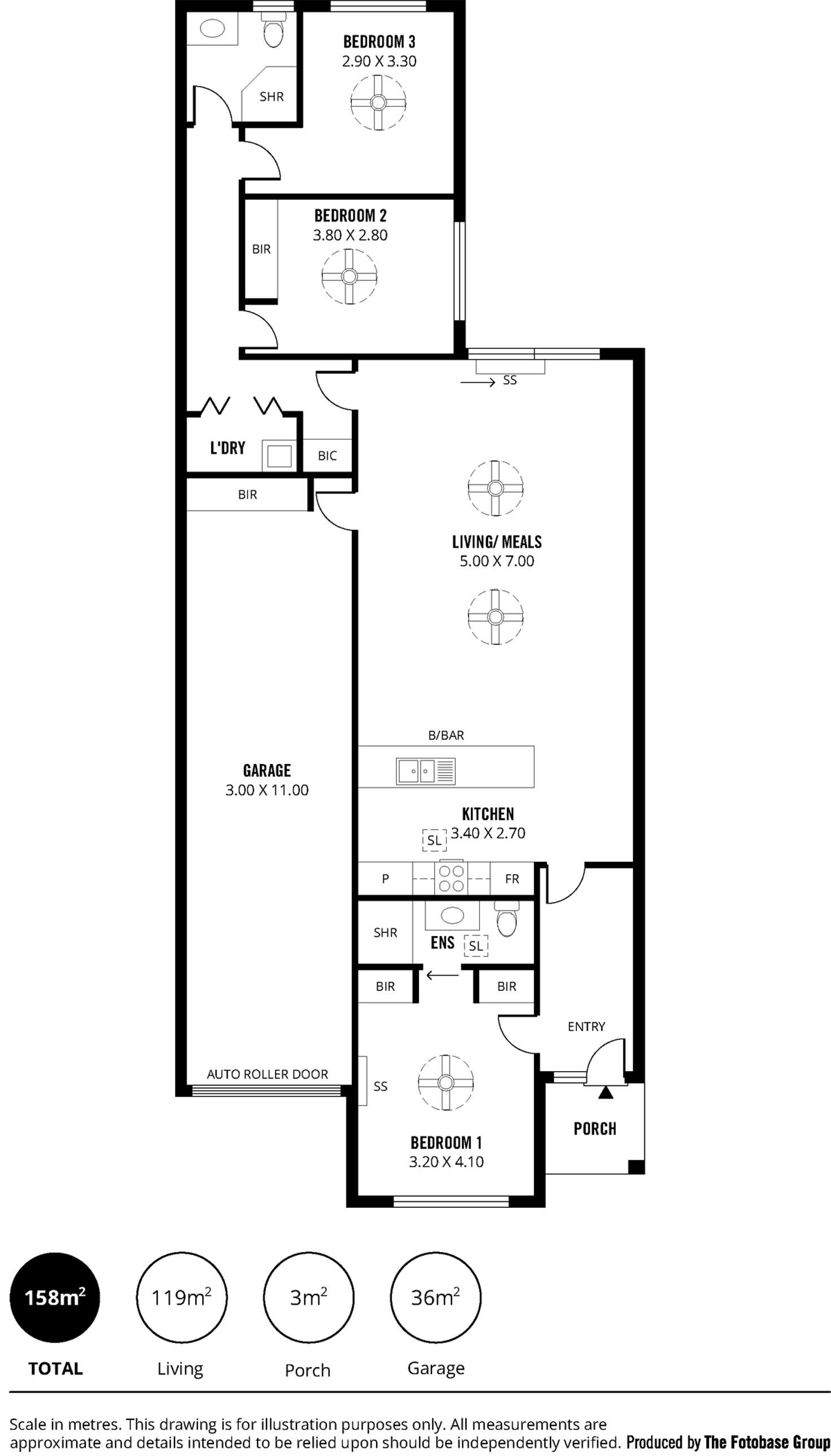 Floorplan of Homely house listing, 11 Ridley Street, Mawson Lakes SA 5095