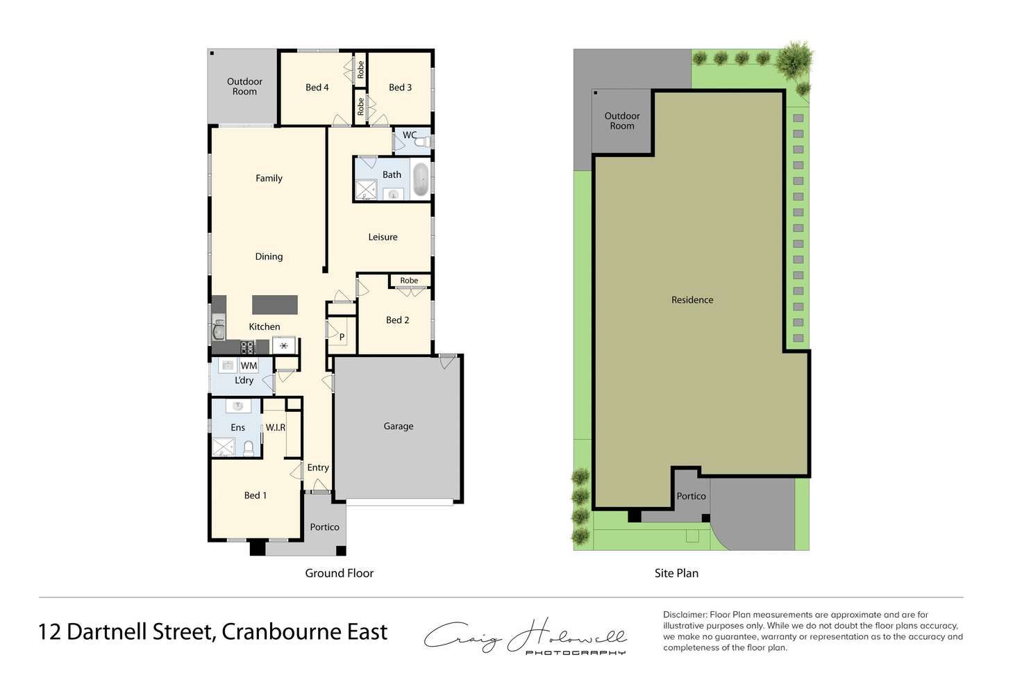Floorplan of Homely house listing, 12 Dartnell Street, Cranbourne East VIC 3977