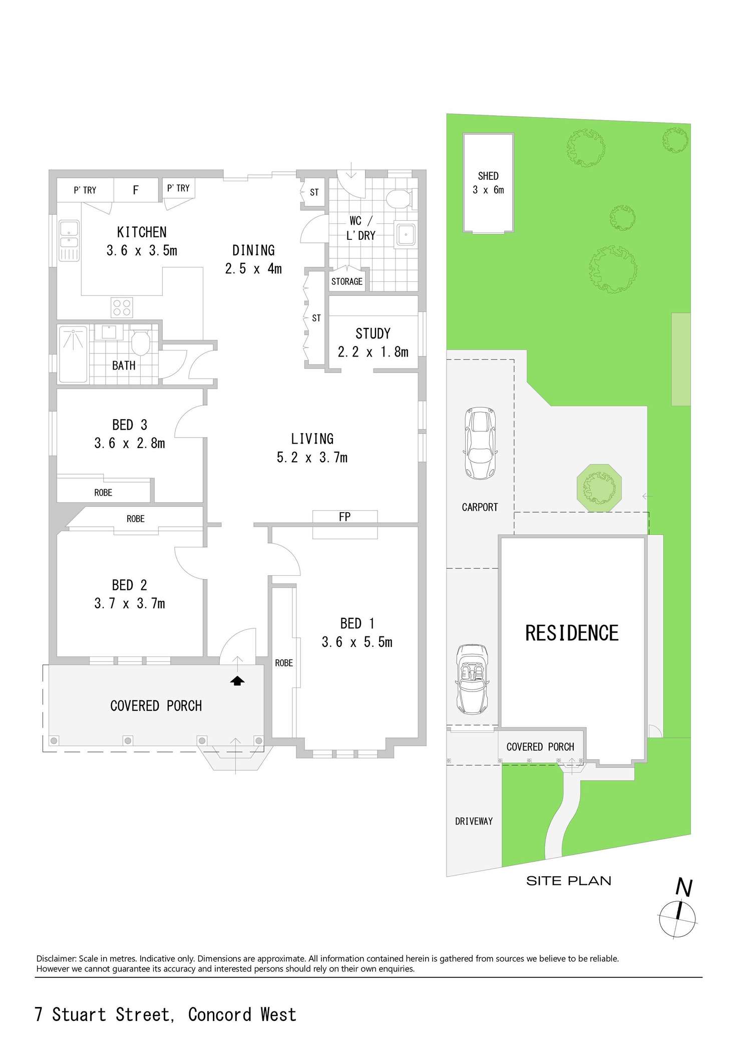 Floorplan of Homely house listing, 7 Stuart Street, Concord West NSW 2138