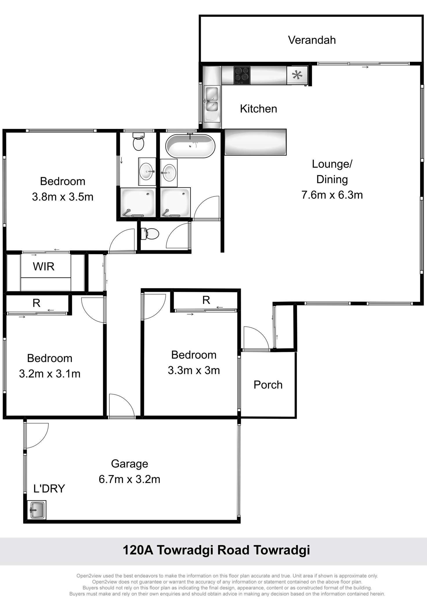 Floorplan of Homely house listing, 120A Towradgi Road, Towradgi NSW 2518