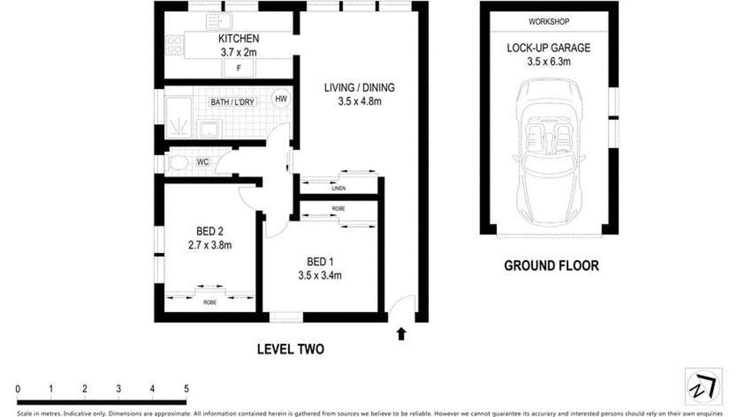 Floorplan of Homely unit listing, 13/2 Deeban Walk, Cronulla NSW 2230