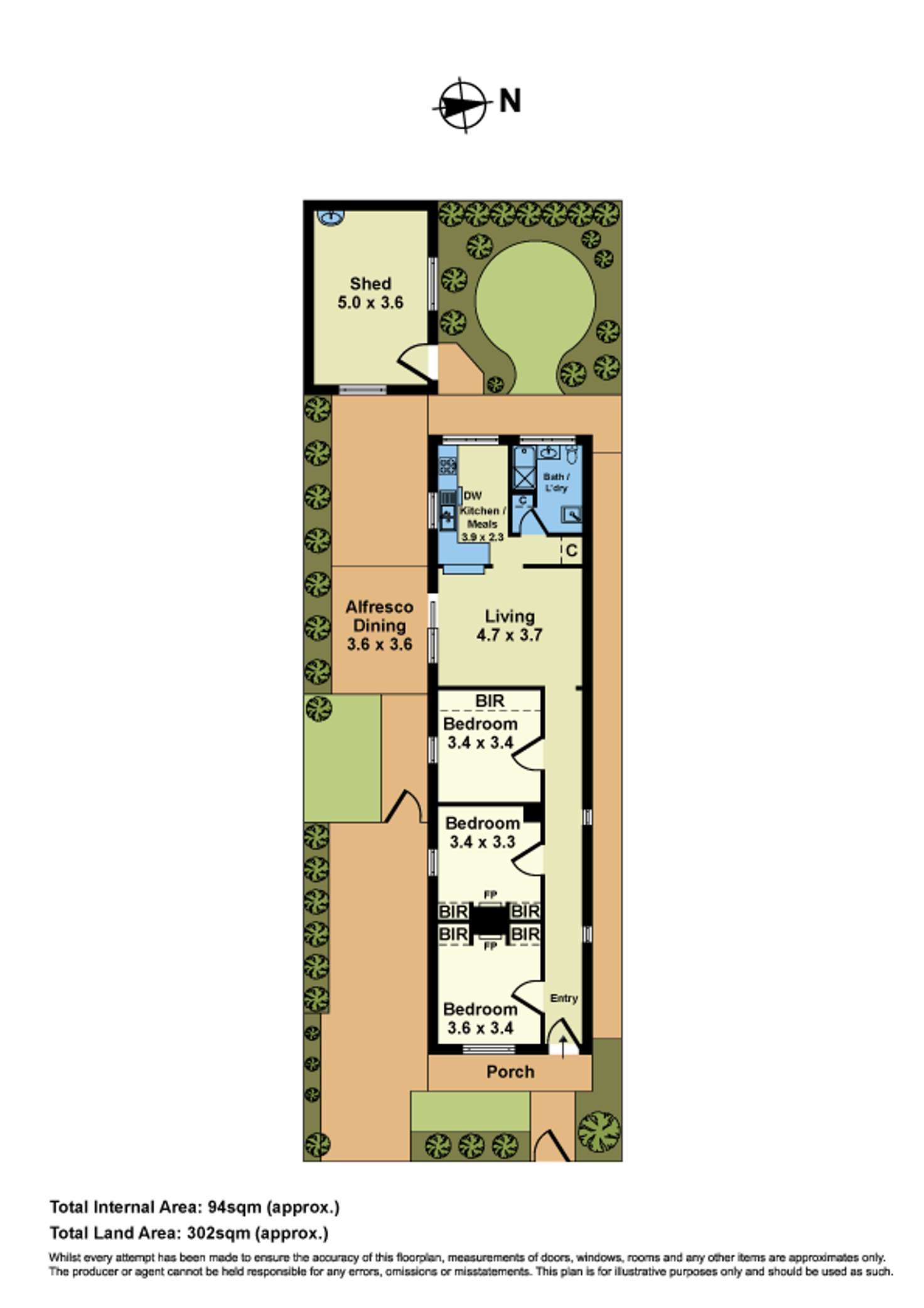 Floorplan of Homely house listing, 41 Robert Street, Spotswood VIC 3015