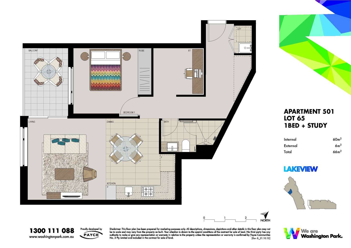 Floorplan of Homely apartment listing, 501/5 Vermont Crescent, Riverwood NSW 2210