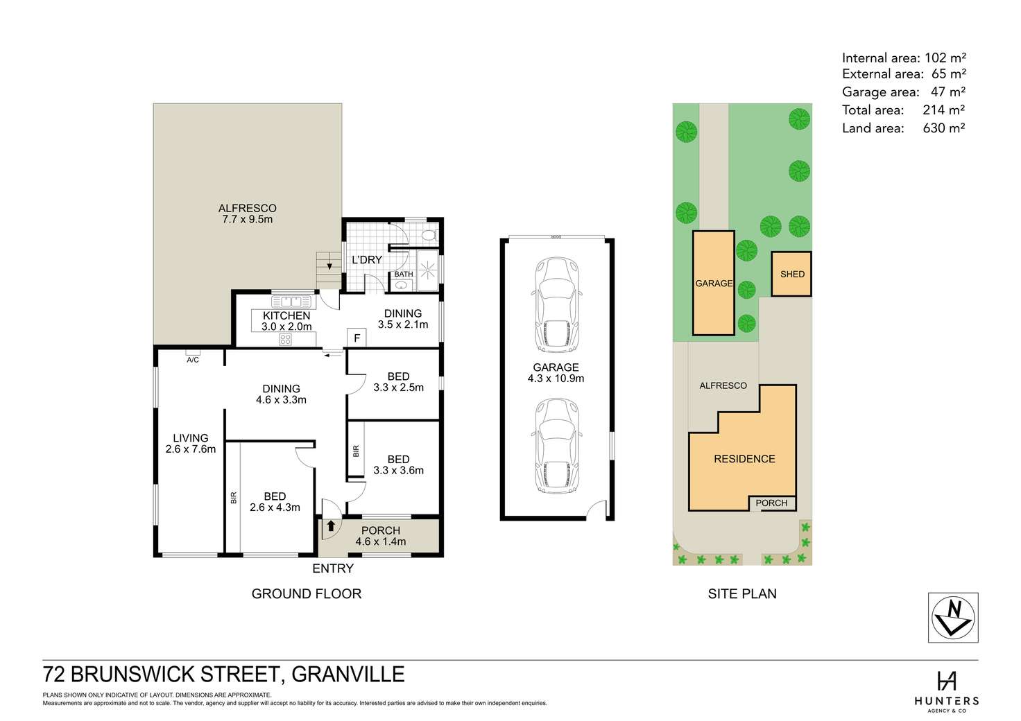 Floorplan of Homely house listing, 72 Brunswick Street, Granville NSW 2142