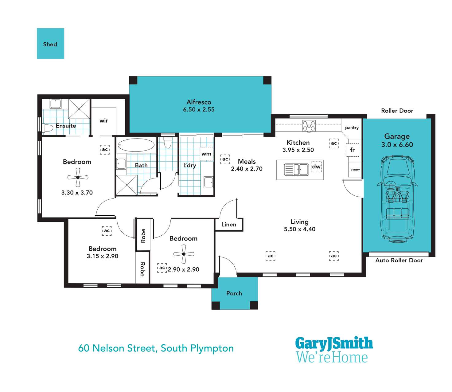 Floorplan of Homely house listing, 60 Nelson Street, South Plympton SA 5038
