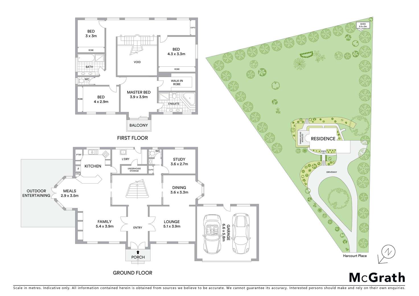 Floorplan of Homely house listing, 4 Harcourt Place, Lower Plenty VIC 3093