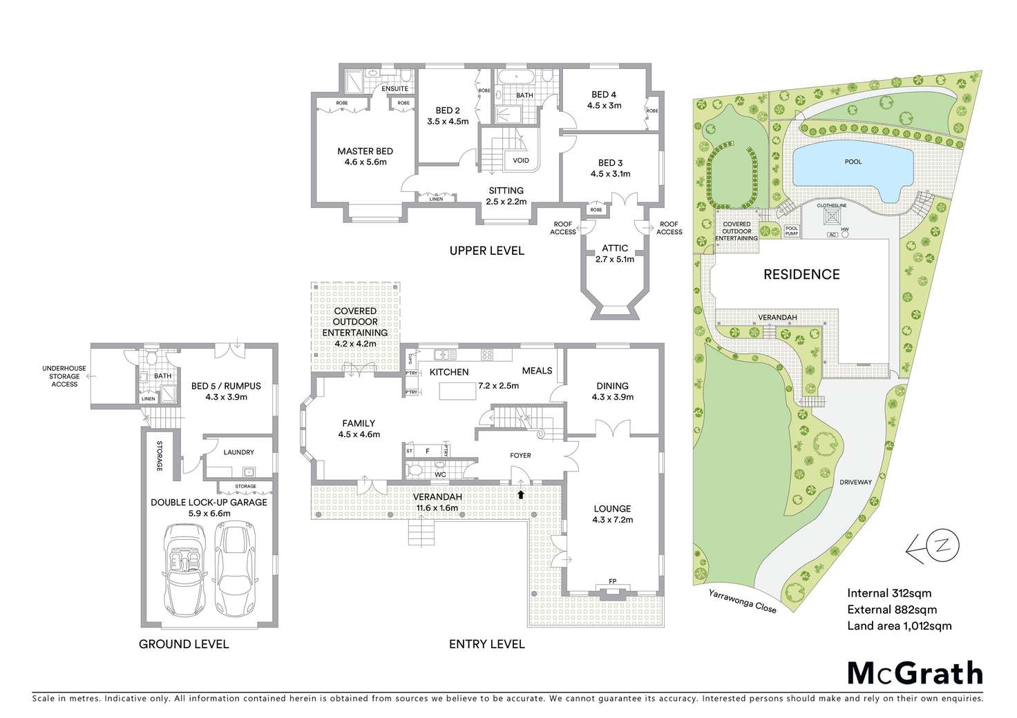 Floorplan of Homely house listing, 10 Yarrawonga Close, Pymble NSW 2073