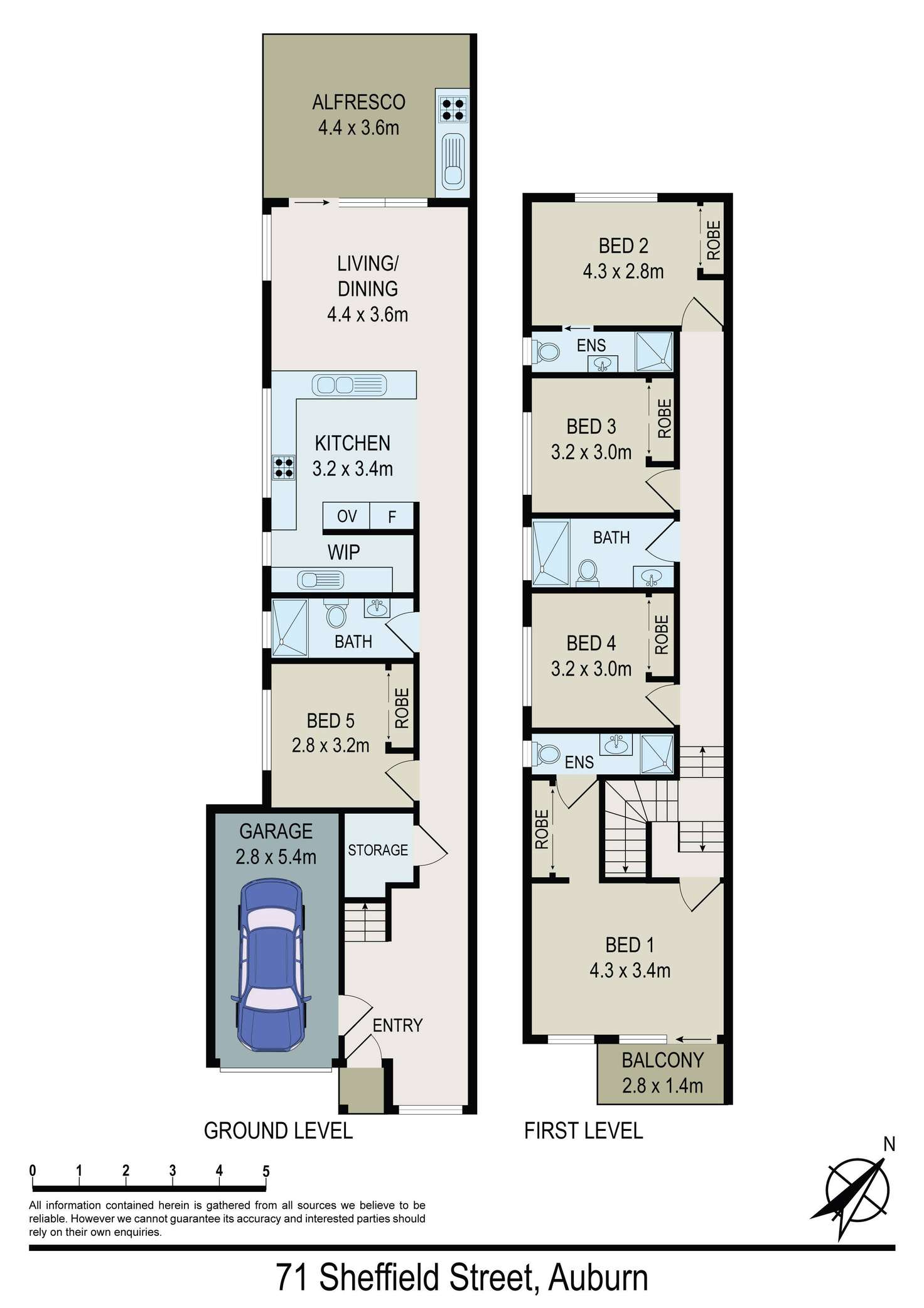 Floorplan of Homely house listing, 71a Sheffield Street, Auburn NSW 2144