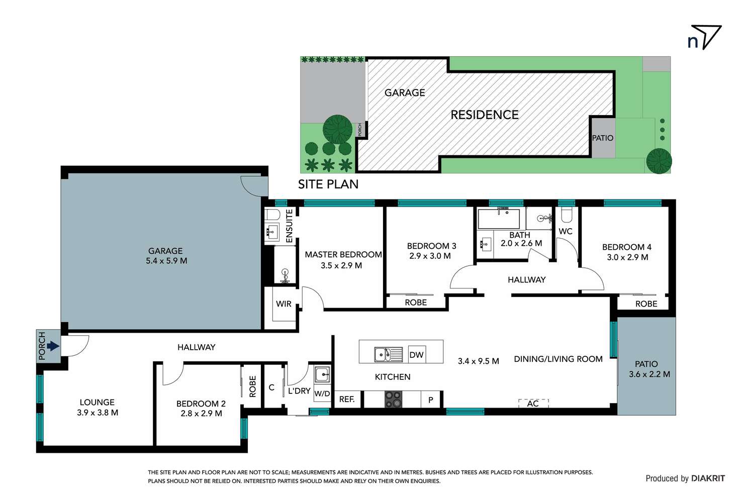 Floorplan of Homely house listing, 8 Rotino Crescent, Lalor VIC 3075