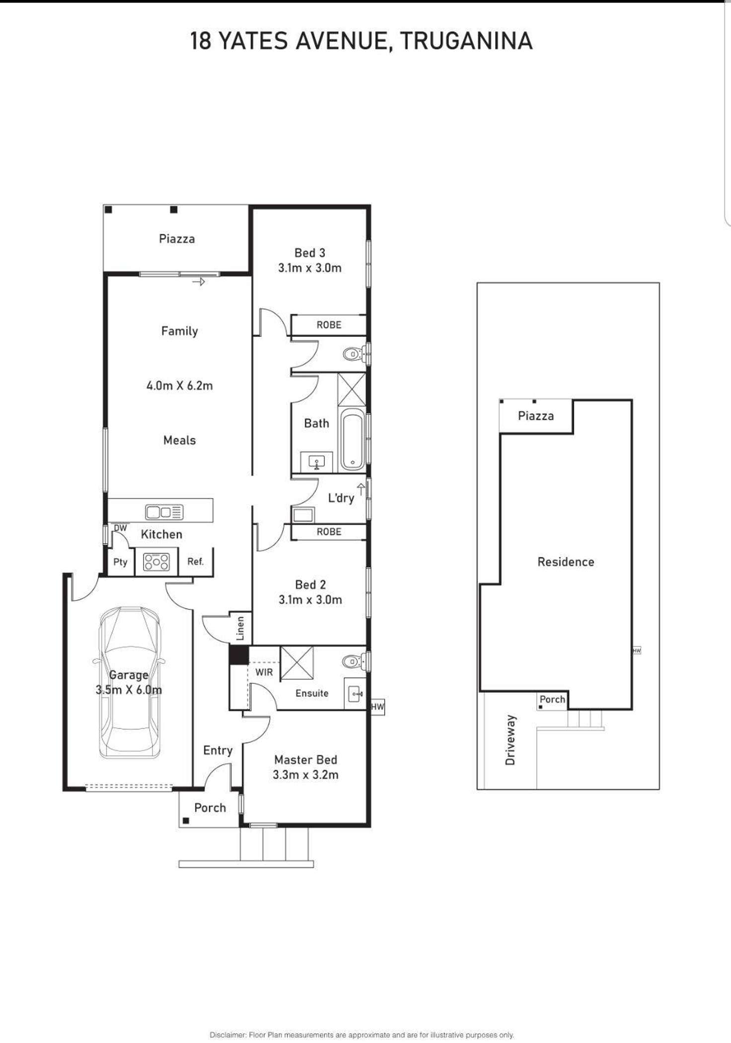 Floorplan of Homely house listing, 18 Yates Avenue, Truganina VIC 3029