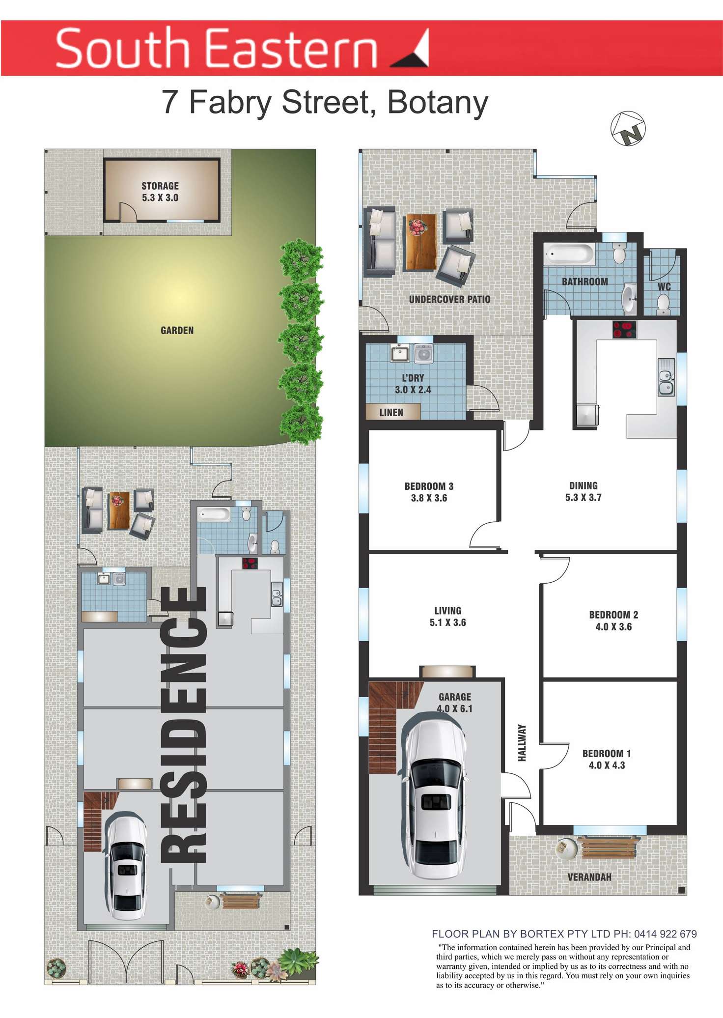 Floorplan of Homely house listing, 7 Fabry Street, Botany NSW 2019