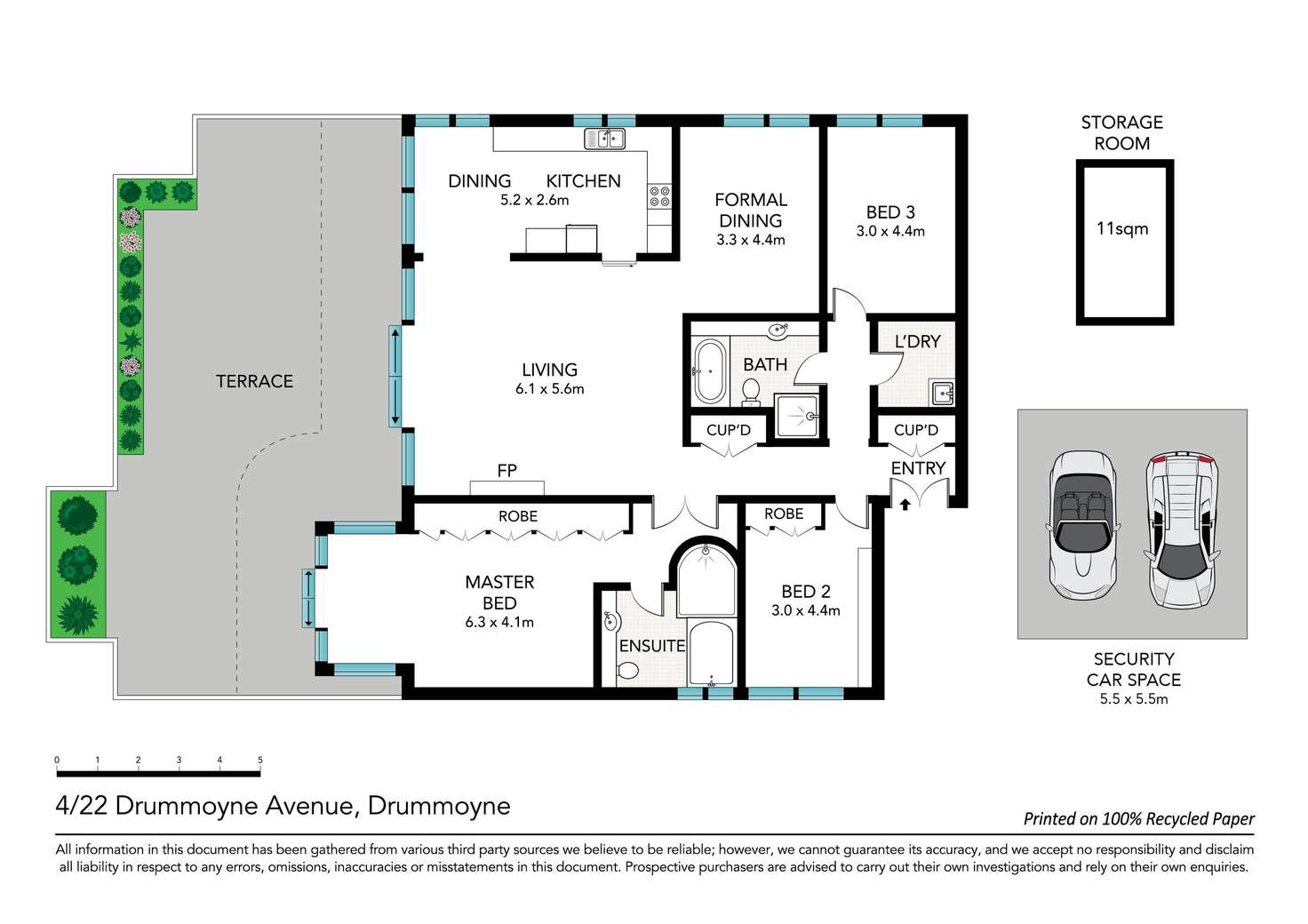 Floorplan of Homely unit listing, 4/22 Drummoyne Avenue, Drummoyne NSW 2047