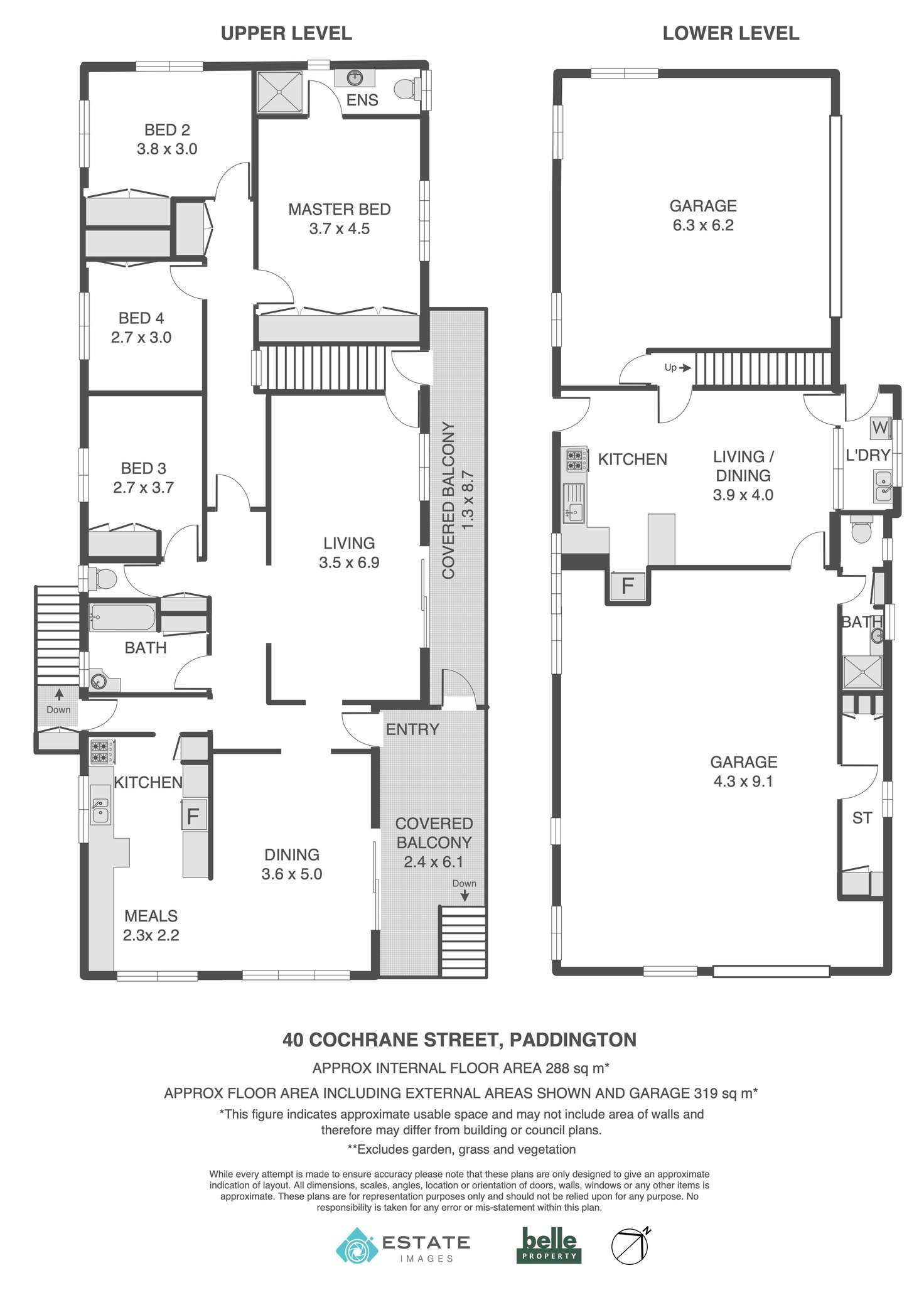 Floorplan of Homely house listing, 40 Cochrane Street, Paddington QLD 4064