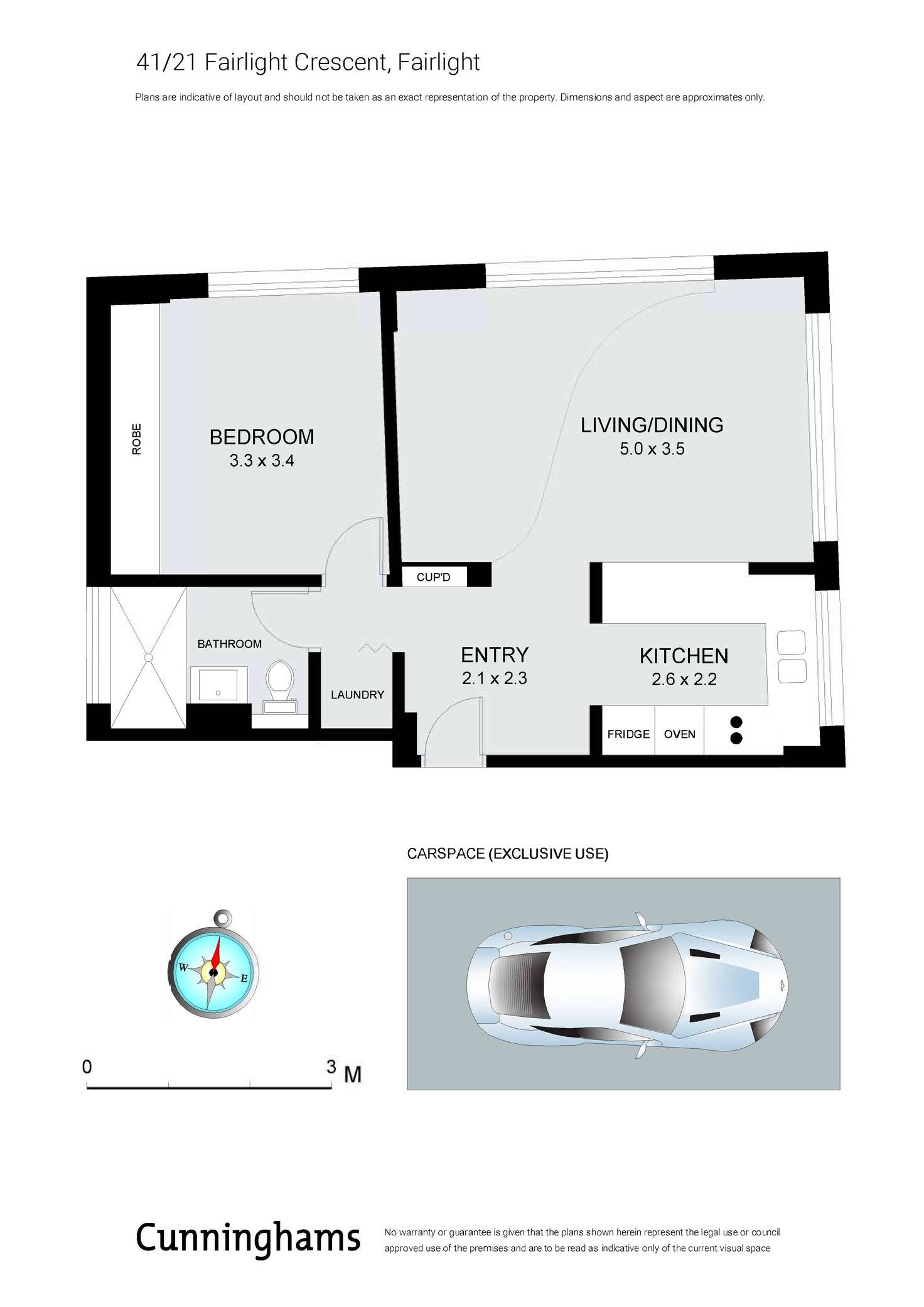 Floorplan of Homely unit listing, 41/21 Fairlight Crescent, Fairlight NSW 2094
