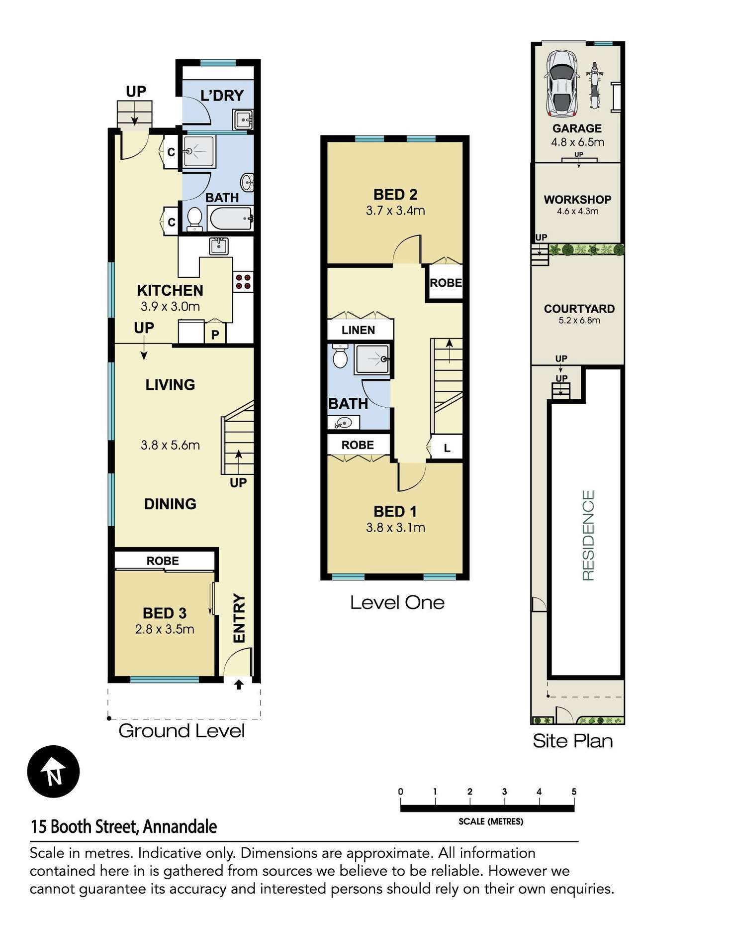 Floorplan of Homely house listing, 15 Booth Street, Annandale NSW 2038