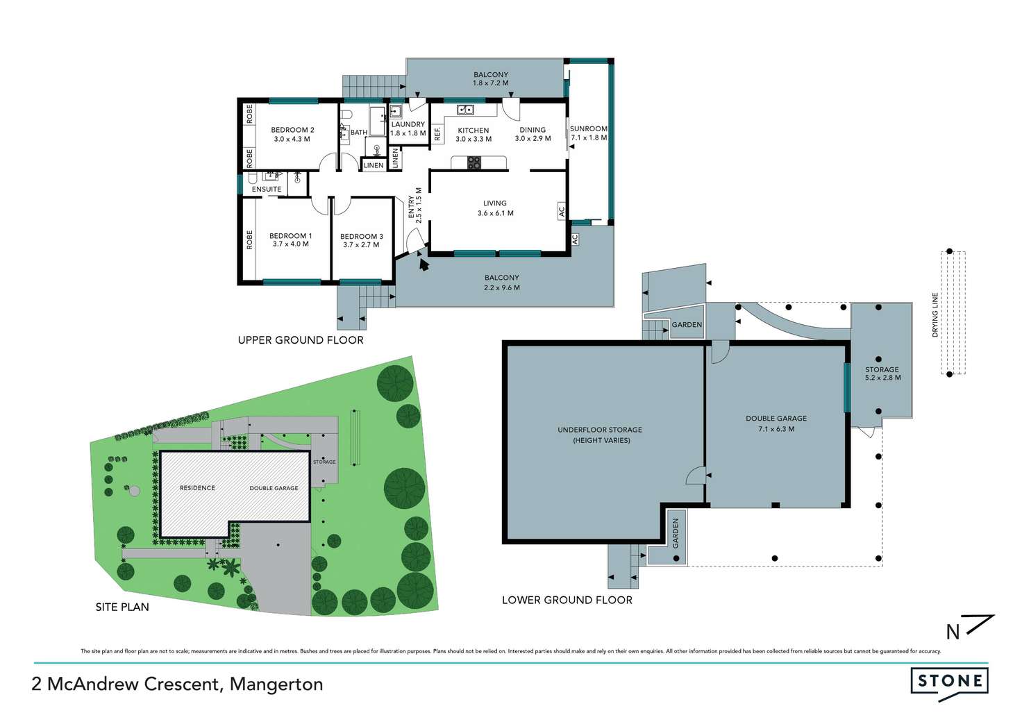 Floorplan of Homely house listing, 2 McAndrew Crescent, Mangerton NSW 2500