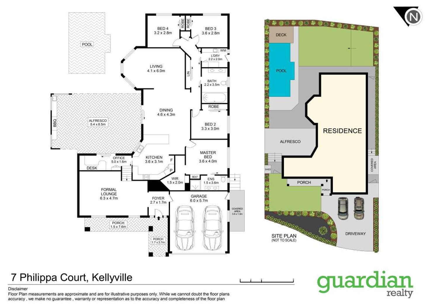 Floorplan of Homely house listing, 7 Philippa Court, Kellyville NSW 2155