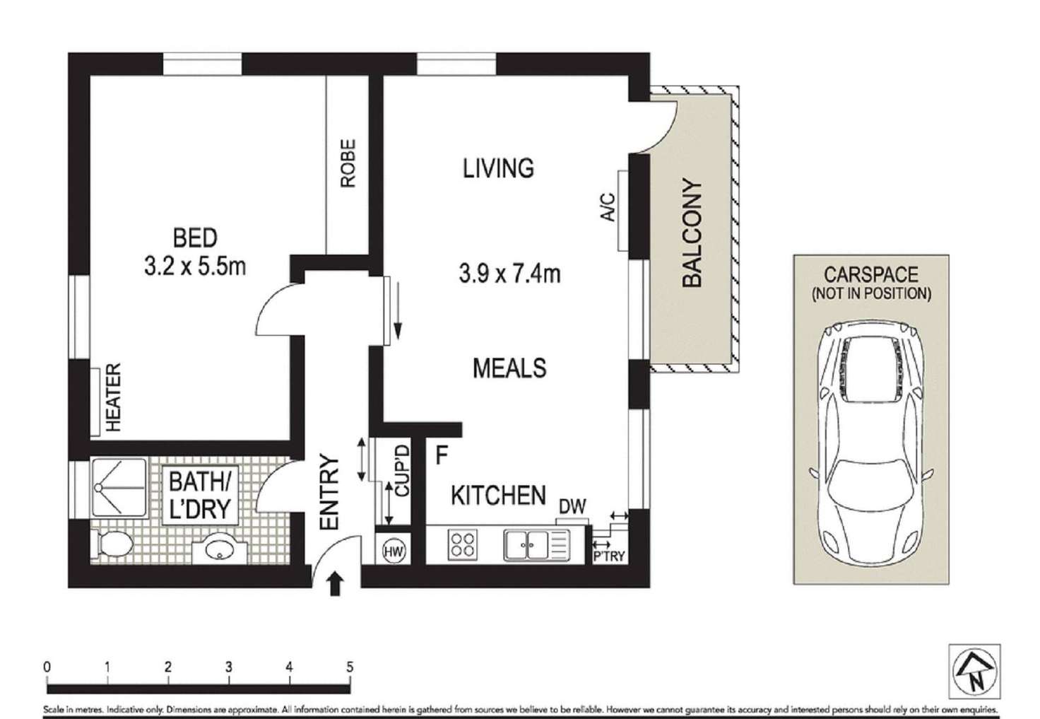 Floorplan of Homely unit listing, 6/26 Dundas Street, Thornbury VIC 3071