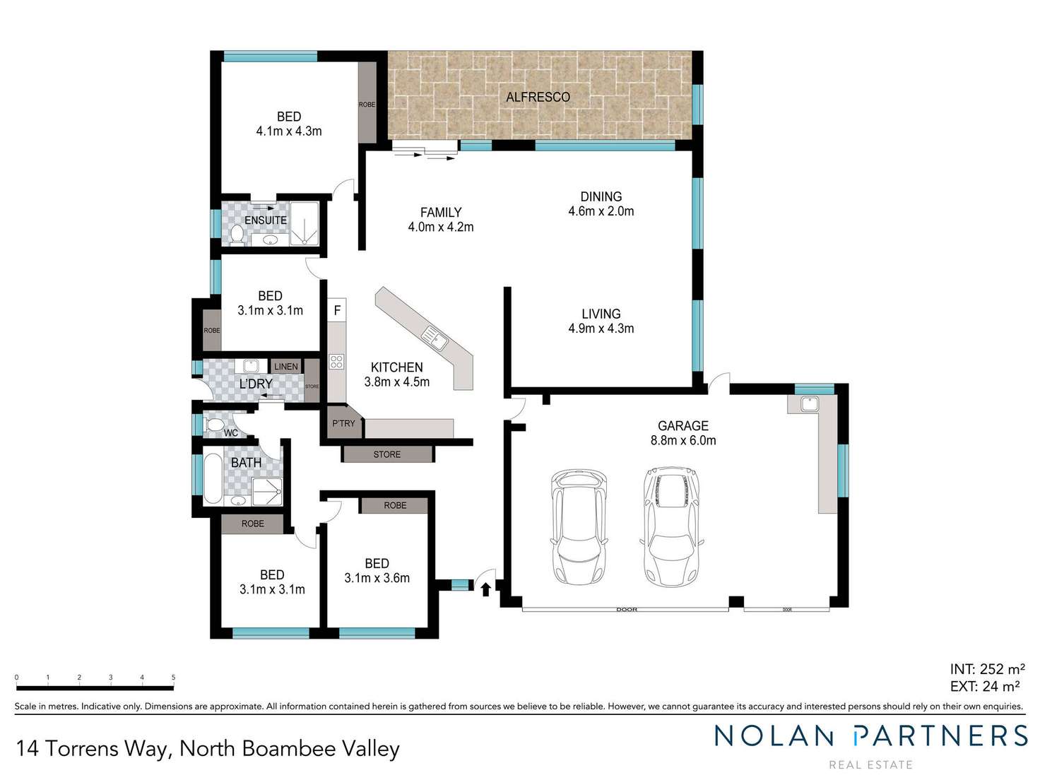 Floorplan of Homely house listing, 14 Torrens Way, North Boambee Valley NSW 2450