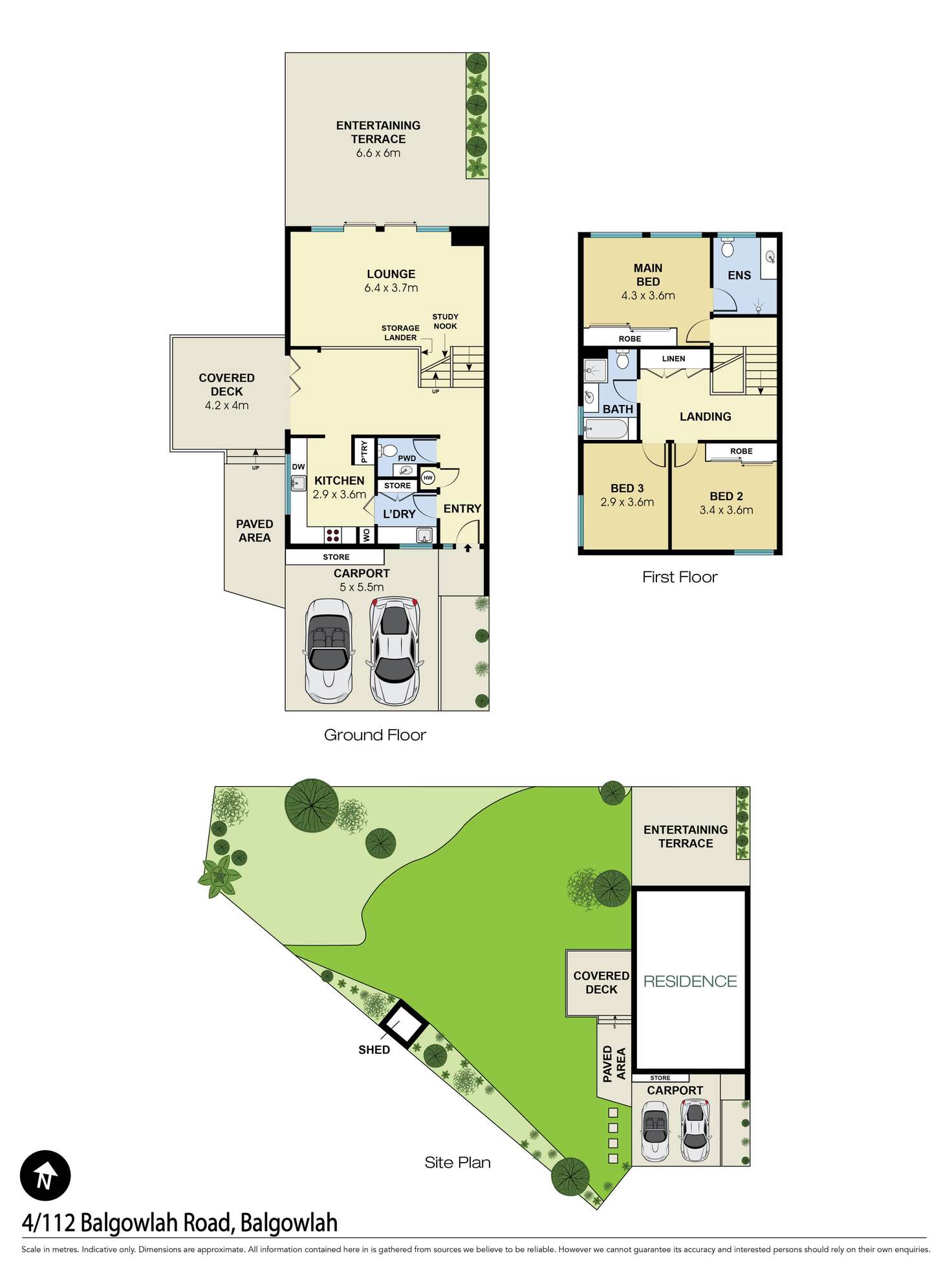 Floorplan of Homely townhouse listing, 4/112 Balgowlah Road, Balgowlah NSW 2093