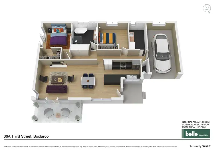 Floorplan of Homely house listing, 36A Third Street, Boolaroo NSW 2284
