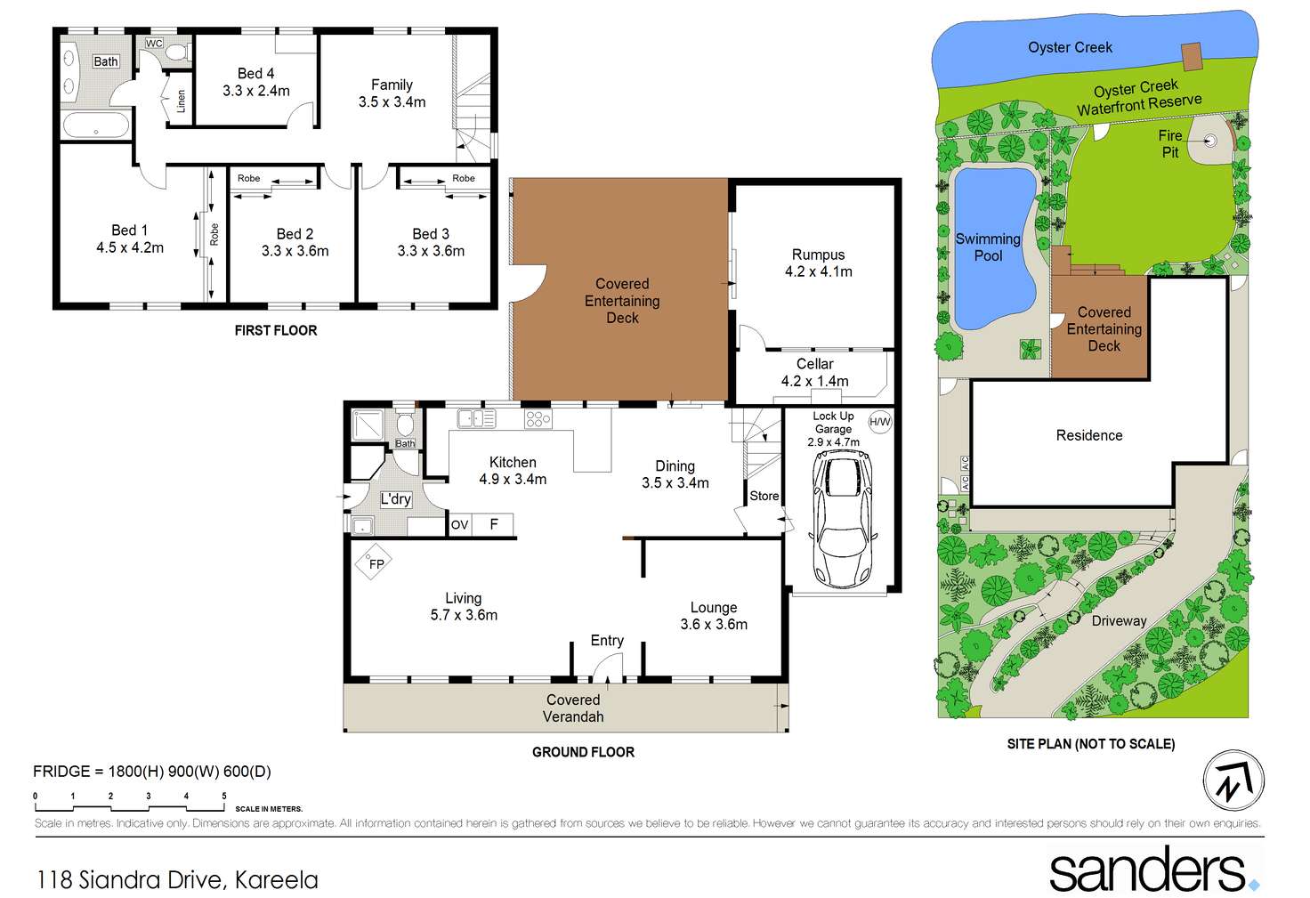 Floorplan of Homely house listing, 118 Siandra Drive, Kareela NSW 2232