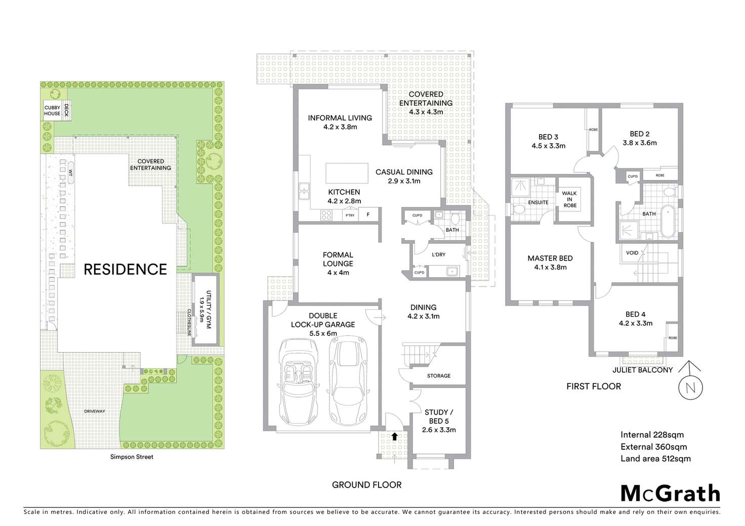 Floorplan of Homely house listing, 3 Simpson Street, Belrose NSW 2085