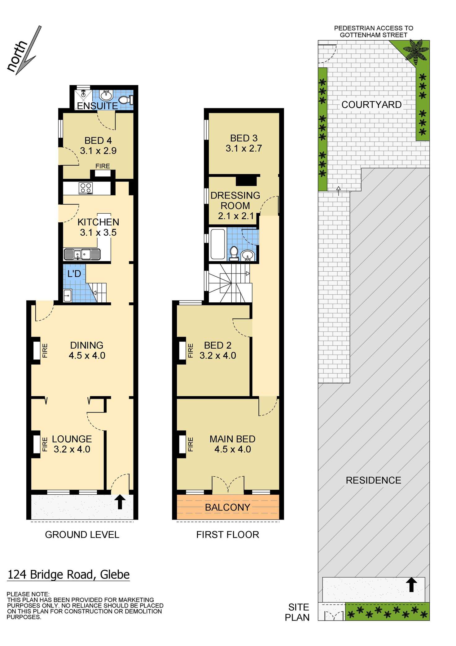 Floorplan of Homely house listing, 124 Bridge Road, Glebe NSW 2037