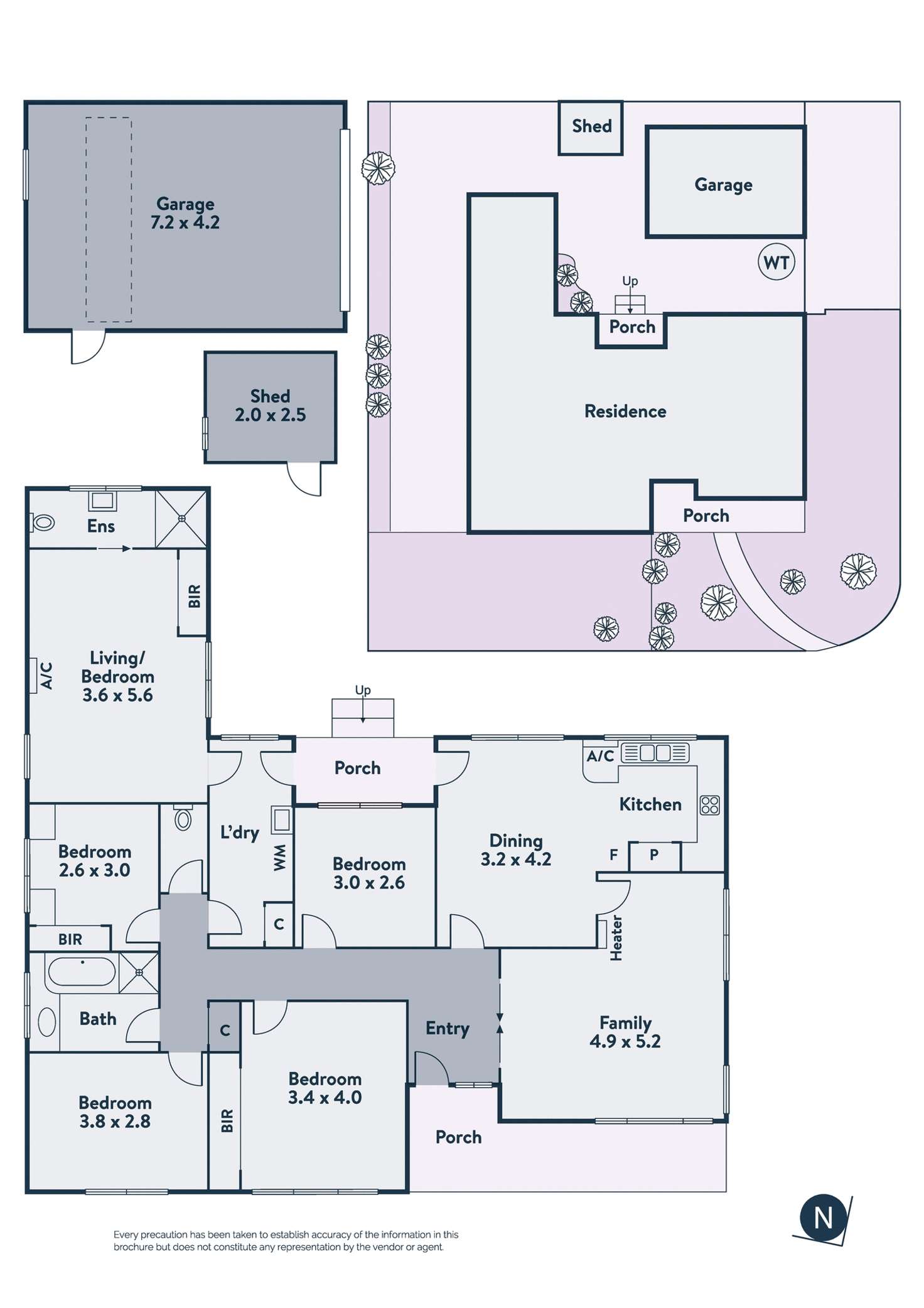 Floorplan of Homely house listing, 119 Peppercorn Parade, Epping VIC 3076
