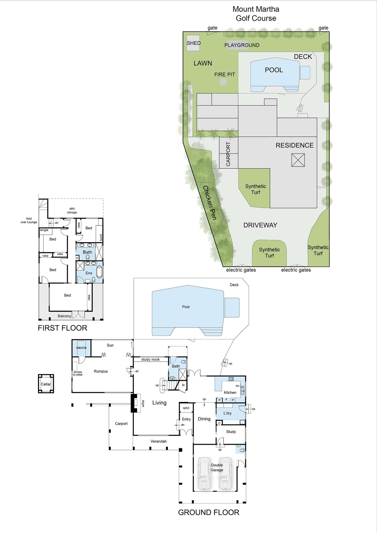 Floorplan of Homely house listing, 18 Suffolk Crescent, Mount Martha VIC 3934