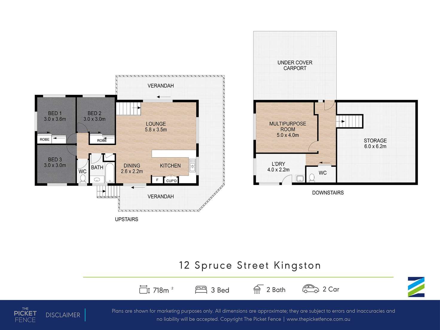 Floorplan of Homely house listing, 12 Spruce Street, Kingston QLD 4114