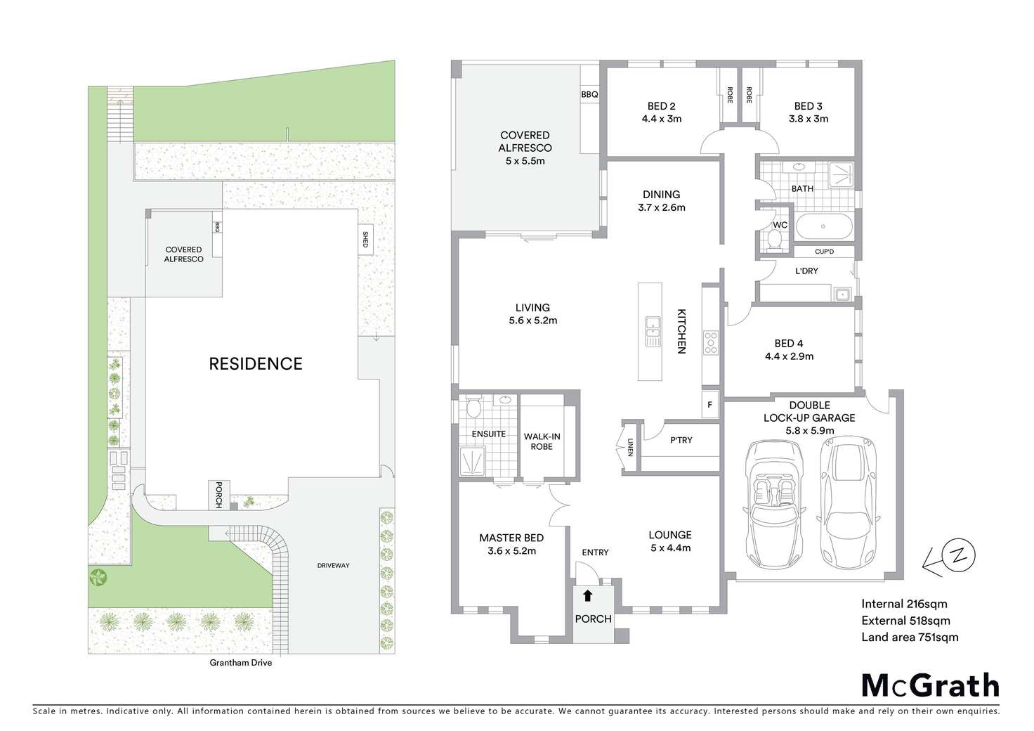 Floorplan of Homely house listing, 90 Grantham Drive, Highton VIC 3216
