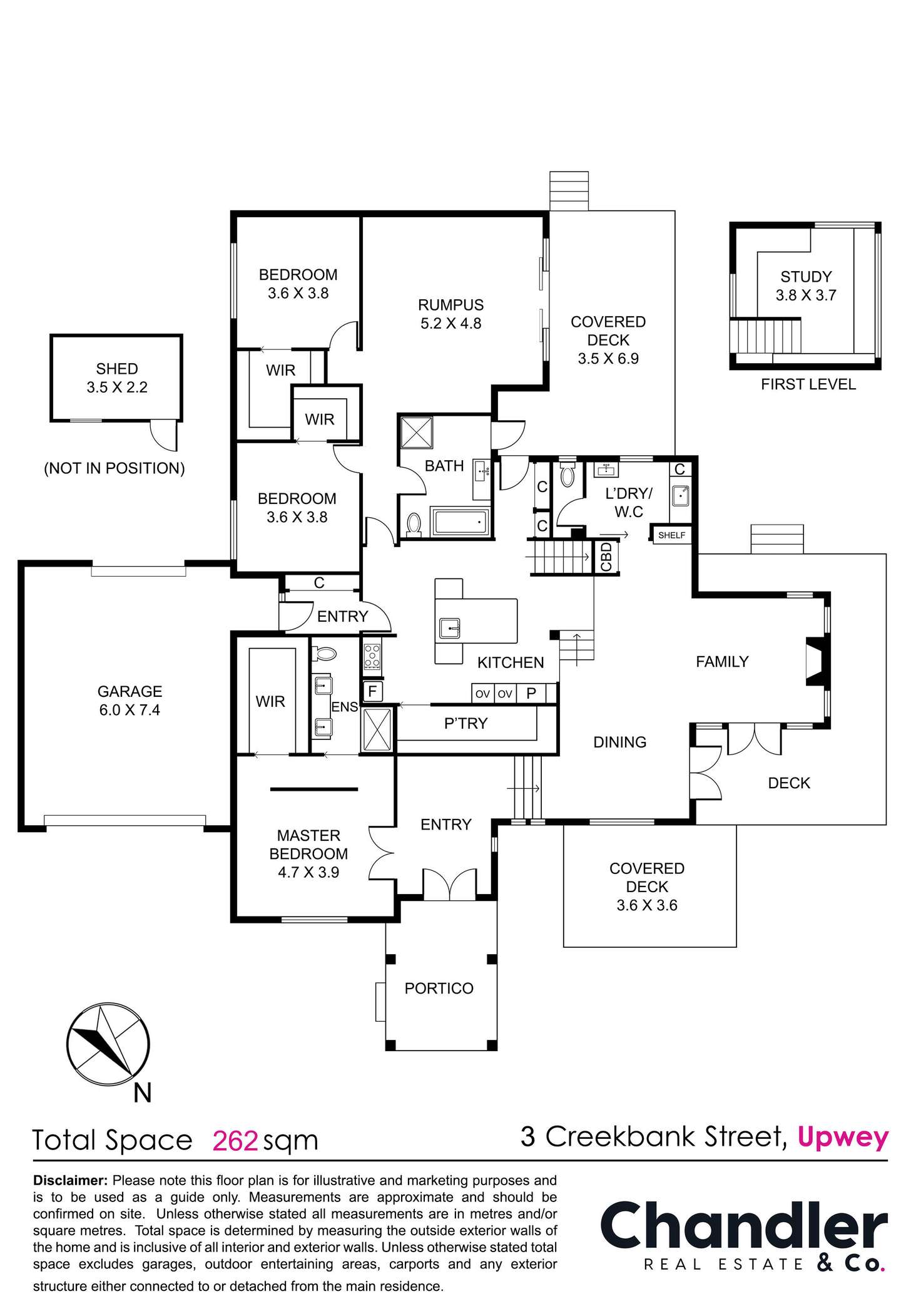 Floorplan of Homely house listing, 3 Creekbank Street, Upwey VIC 3158