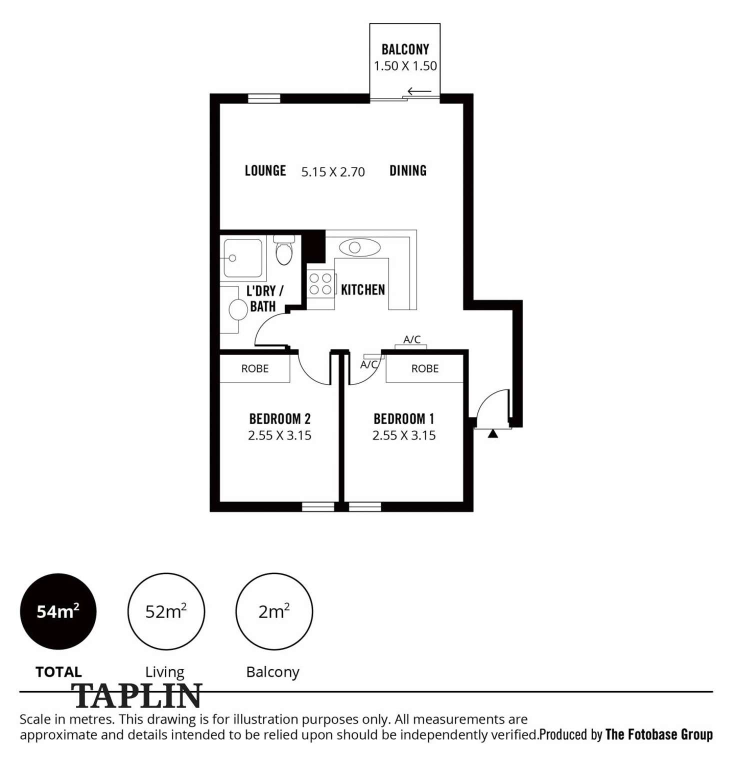Floorplan of Homely unit listing, 115/255 Hindley Street, Adelaide SA 5000