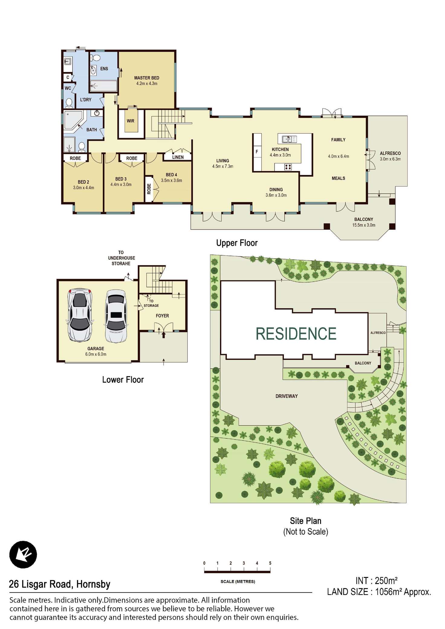 Floorplan of Homely house listing, 26 Lisgar Road, Hornsby NSW 2077