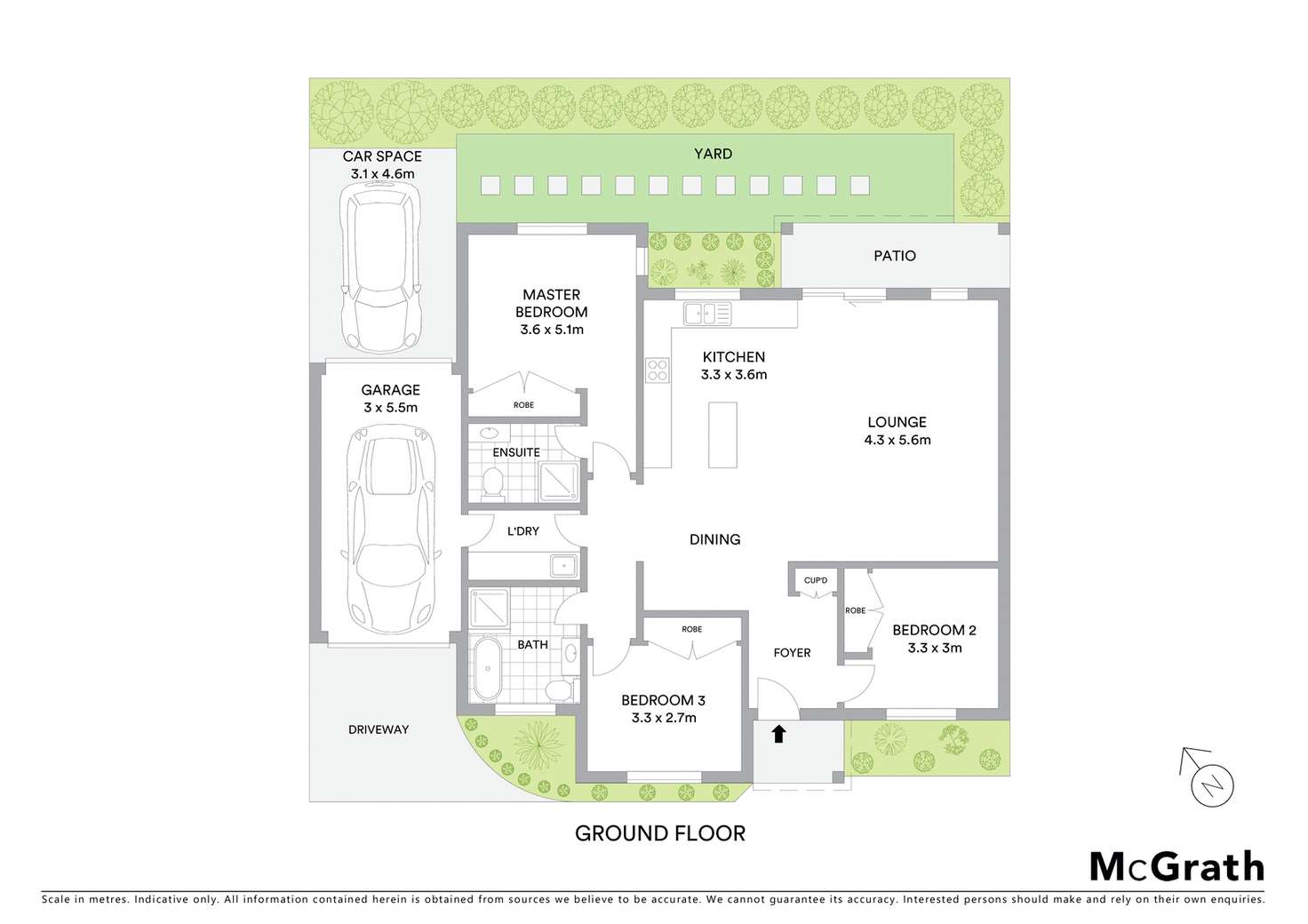 Floorplan of Homely villa listing, 2/8 Haig Avenue, Denistone East NSW 2112