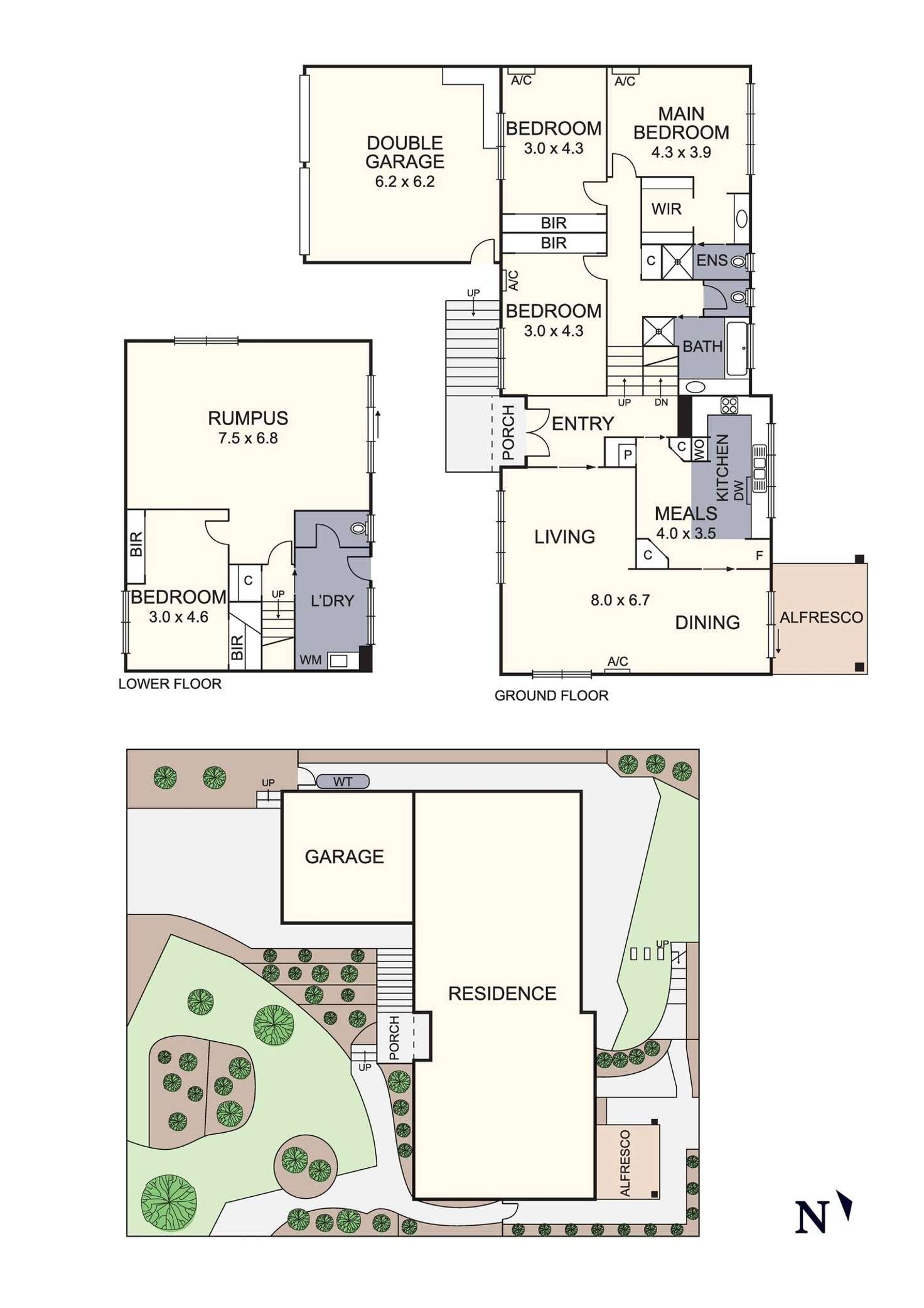 Floorplan of Homely house listing, 9 Anne Street, Diamond Creek VIC 3089