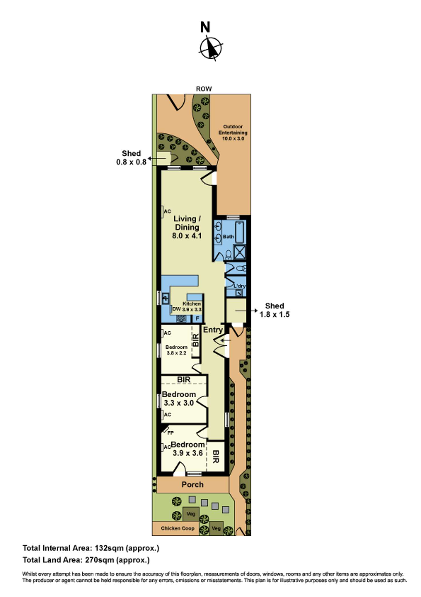 Floorplan of Homely house listing, 40 Lynch Street, Footscray VIC 3011