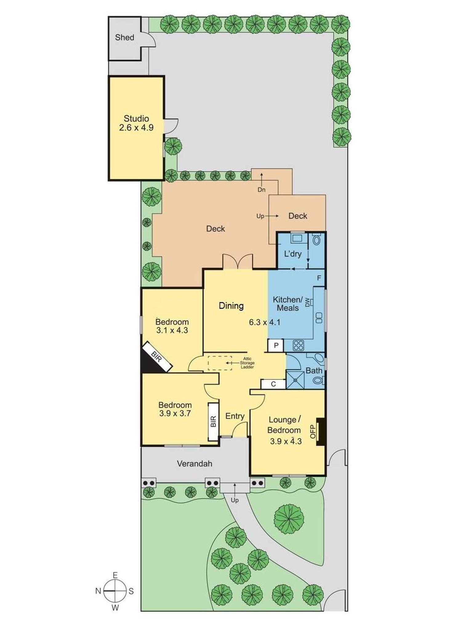 Floorplan of Homely house listing, 30 Webb Street, Coburg VIC 3058