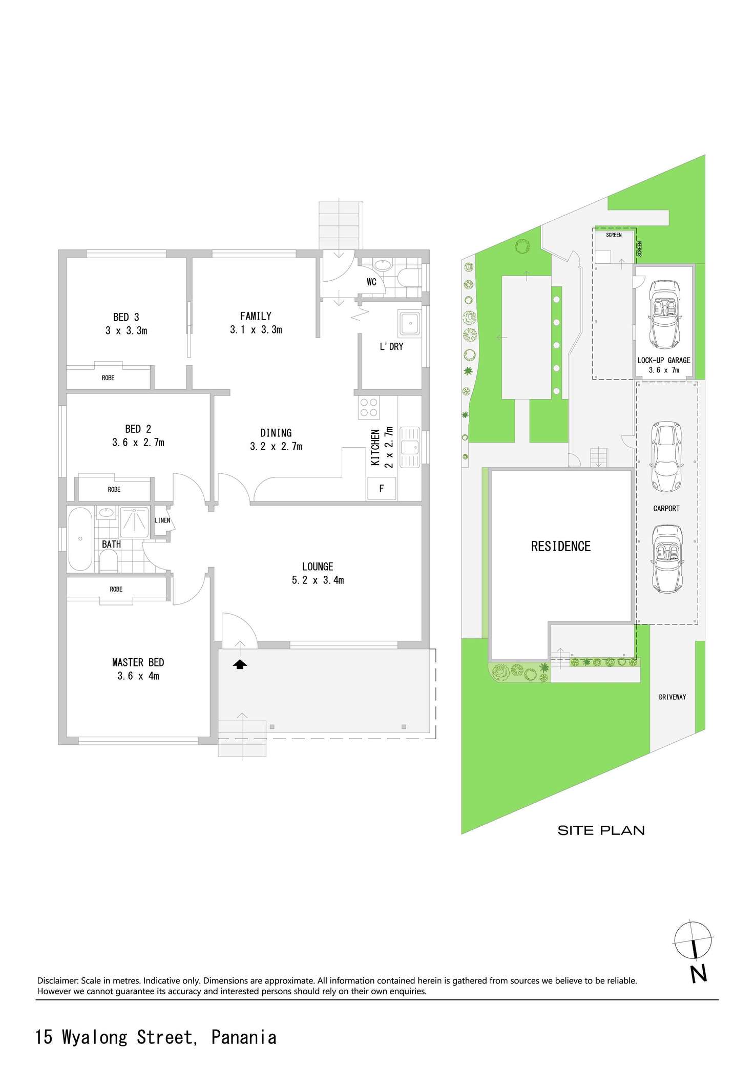 Floorplan of Homely house listing, 15 Wyalong Street, Panania NSW 2213