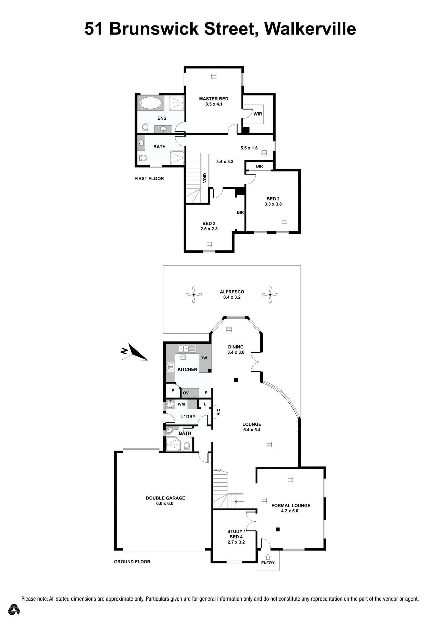 Floorplan of Homely house listing, 51 Brunswick Street, Walkerville SA 5081