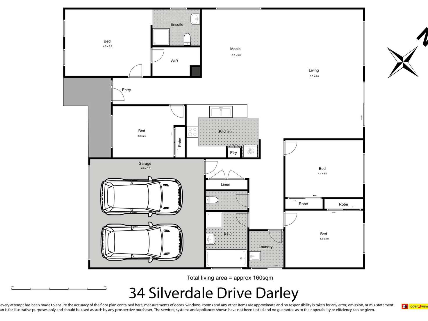 Floorplan of Homely house listing, 34 Silverdale Drive, Darley VIC 3340