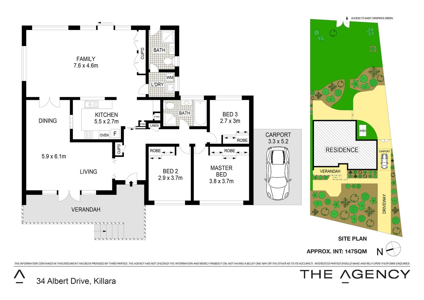 Floorplan of Homely house listing, 34 Albert Drive, Killara NSW 2071