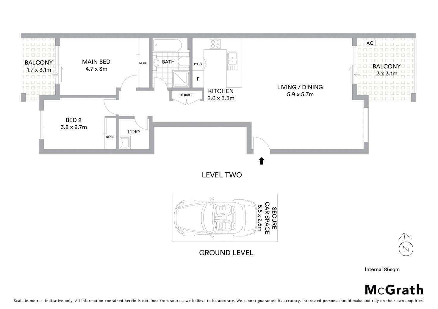 Floorplan of Homely unit listing, 10/11 Durham Street, Mount Druitt NSW 2770