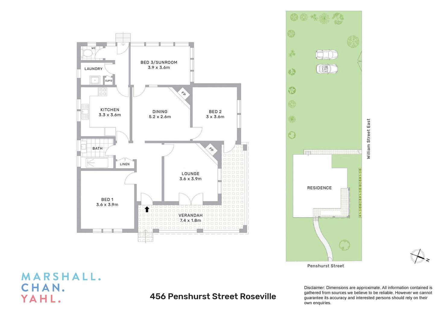 Floorplan of Homely house listing, 456 Penshurst Street, Roseville NSW 2069
